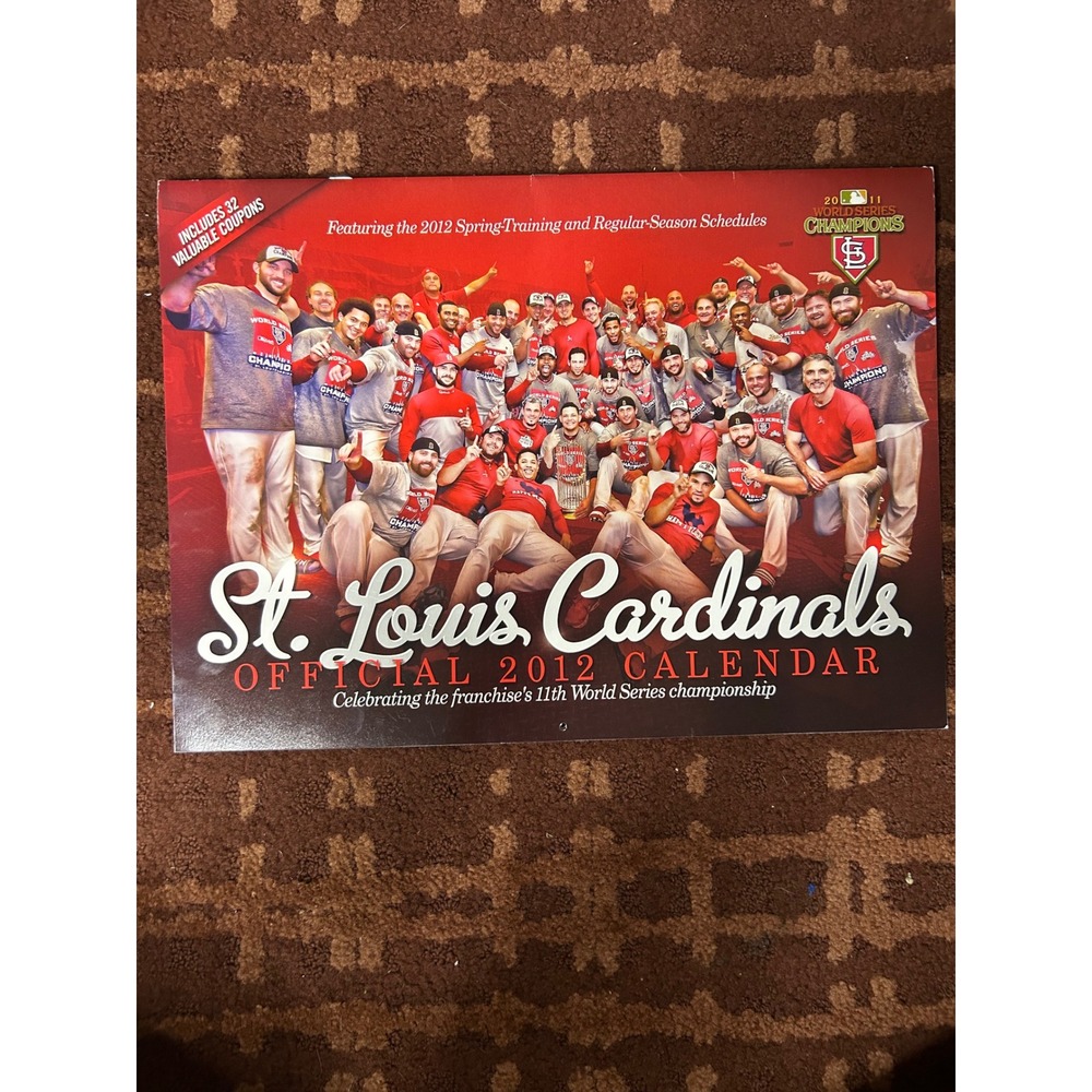 St. Louis Cardinals 2012 World‎ Series Champions Official Calendar